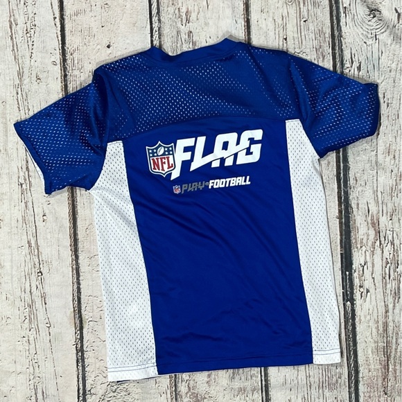 New York Giants NFL Flag Football Boys Kids Reversible Jersey Youth Kids - Picture 2 of 7